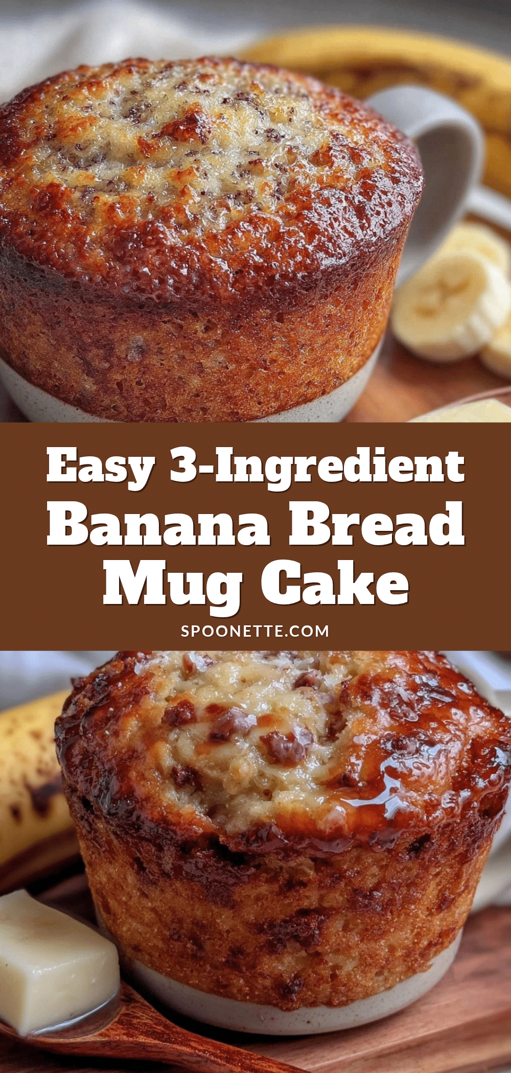 banana bread mug cake recipe
