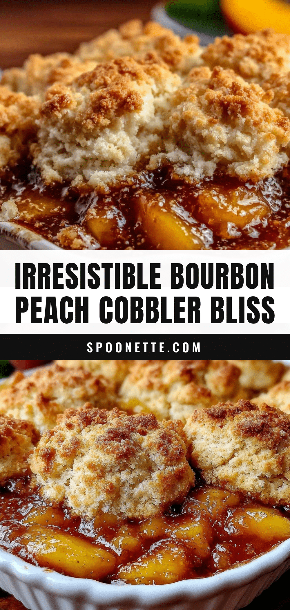 bourbon peach cobbler recipe