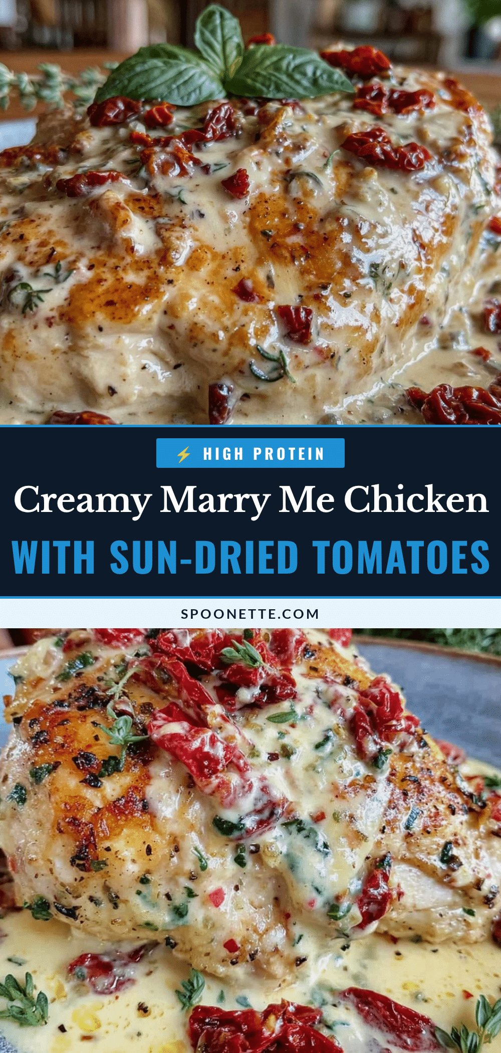 creamy marry me chicken recipe