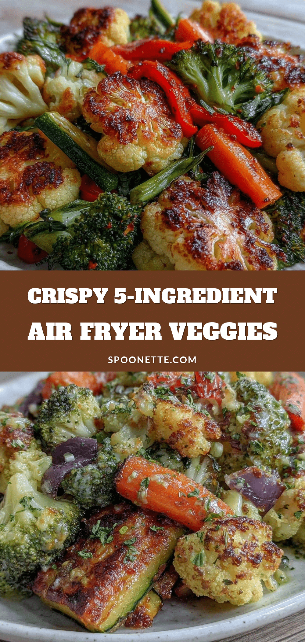 crispy air fryer mixed vegetables recipe