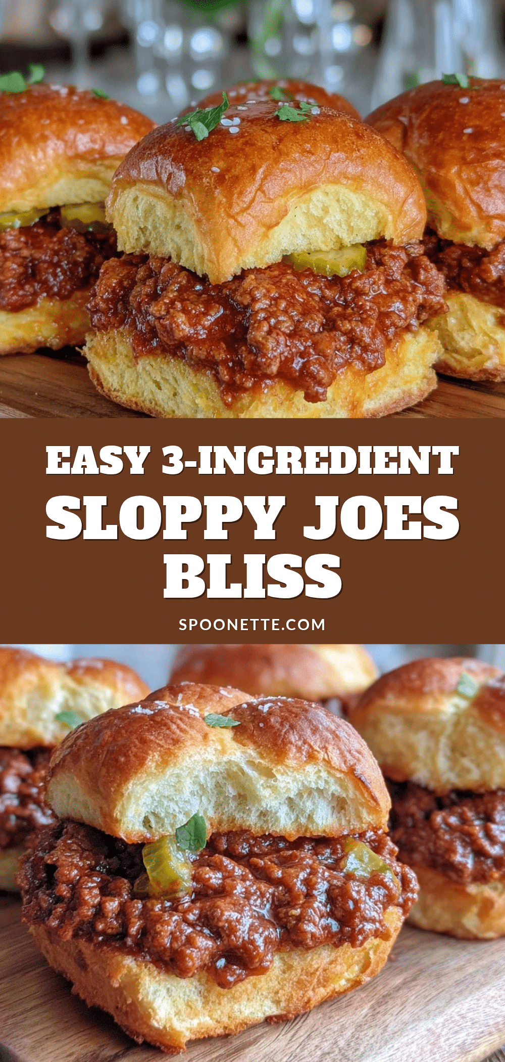 easy 3-ingredient sloppy joes recipe recipe