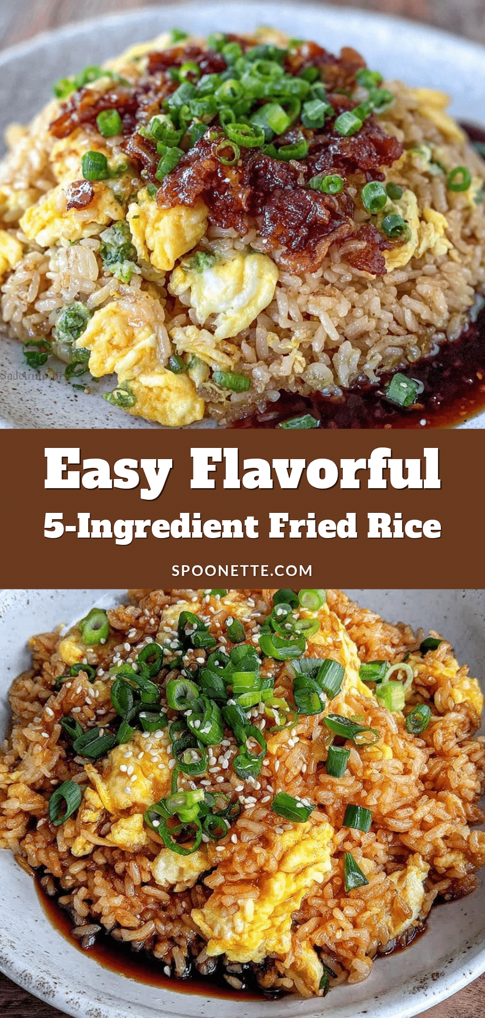 easy flavorful 5-ingredient fried rice recipe