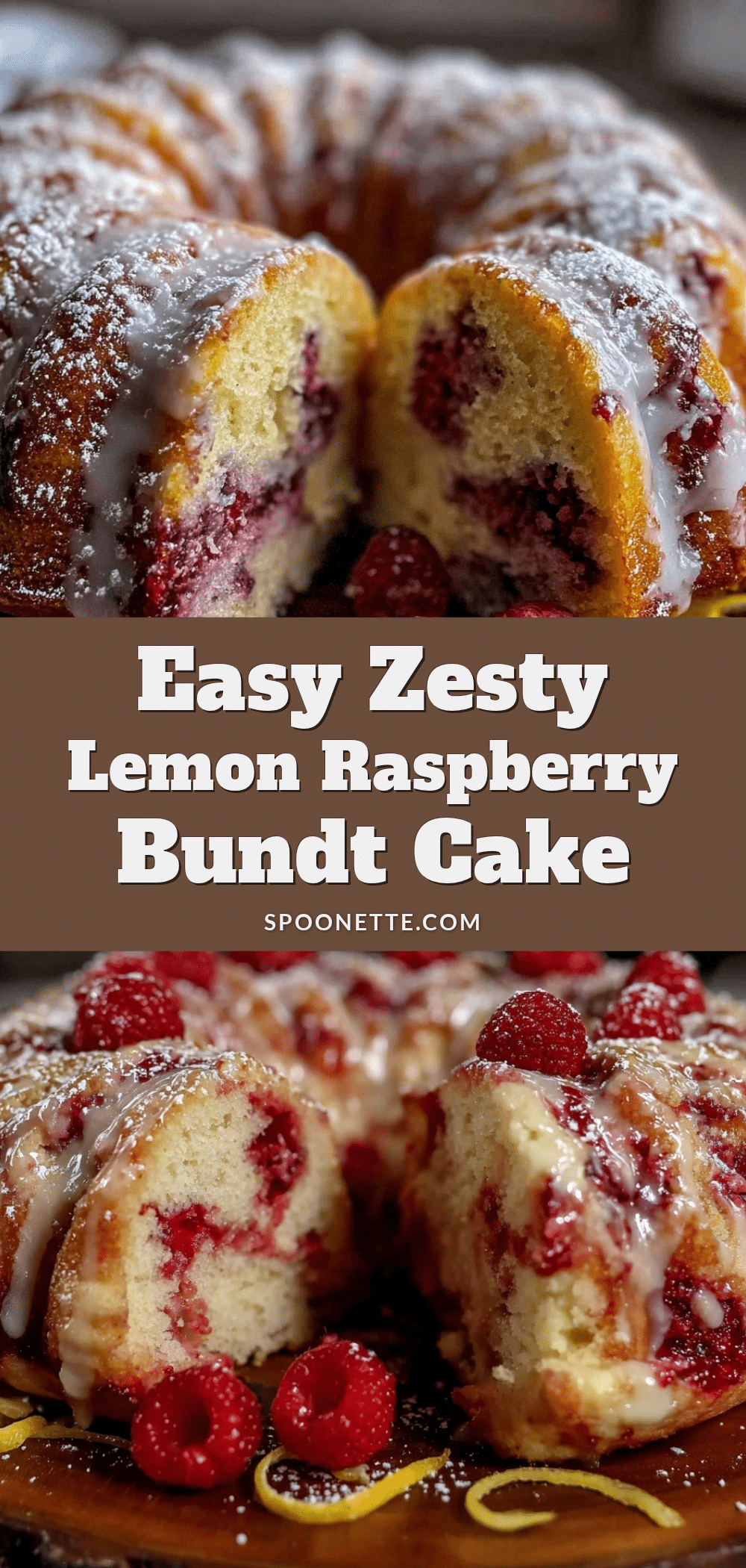 lemon raspberry bundt cake recipe