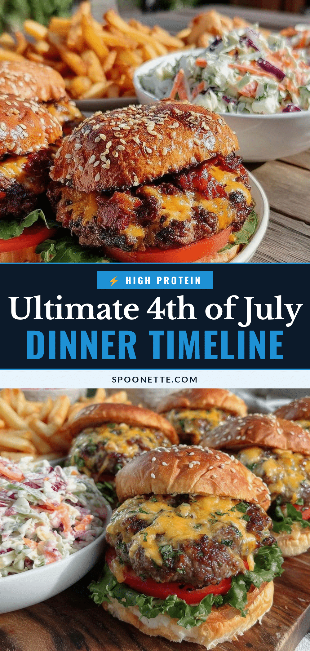 4th of July dinner timeline recipe