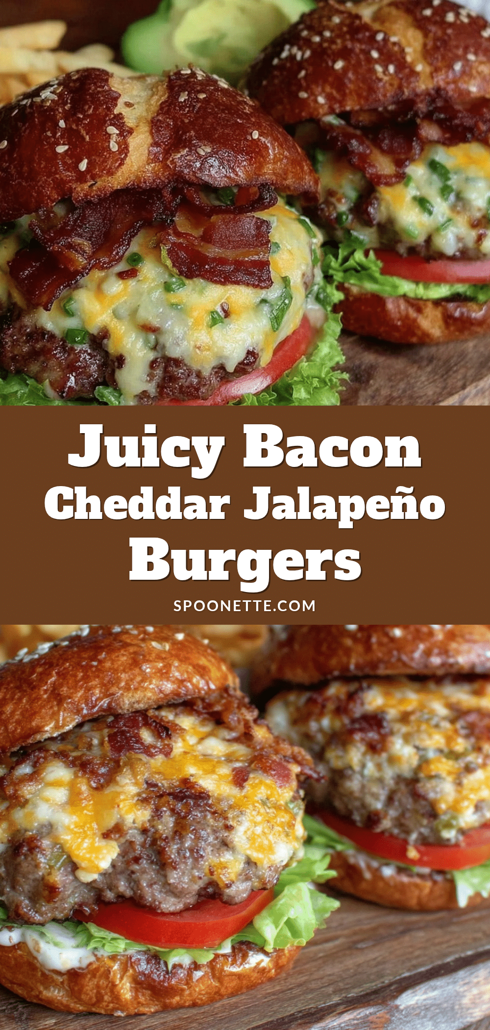 bacon cheddar jalapeño stuffed burgers recipe