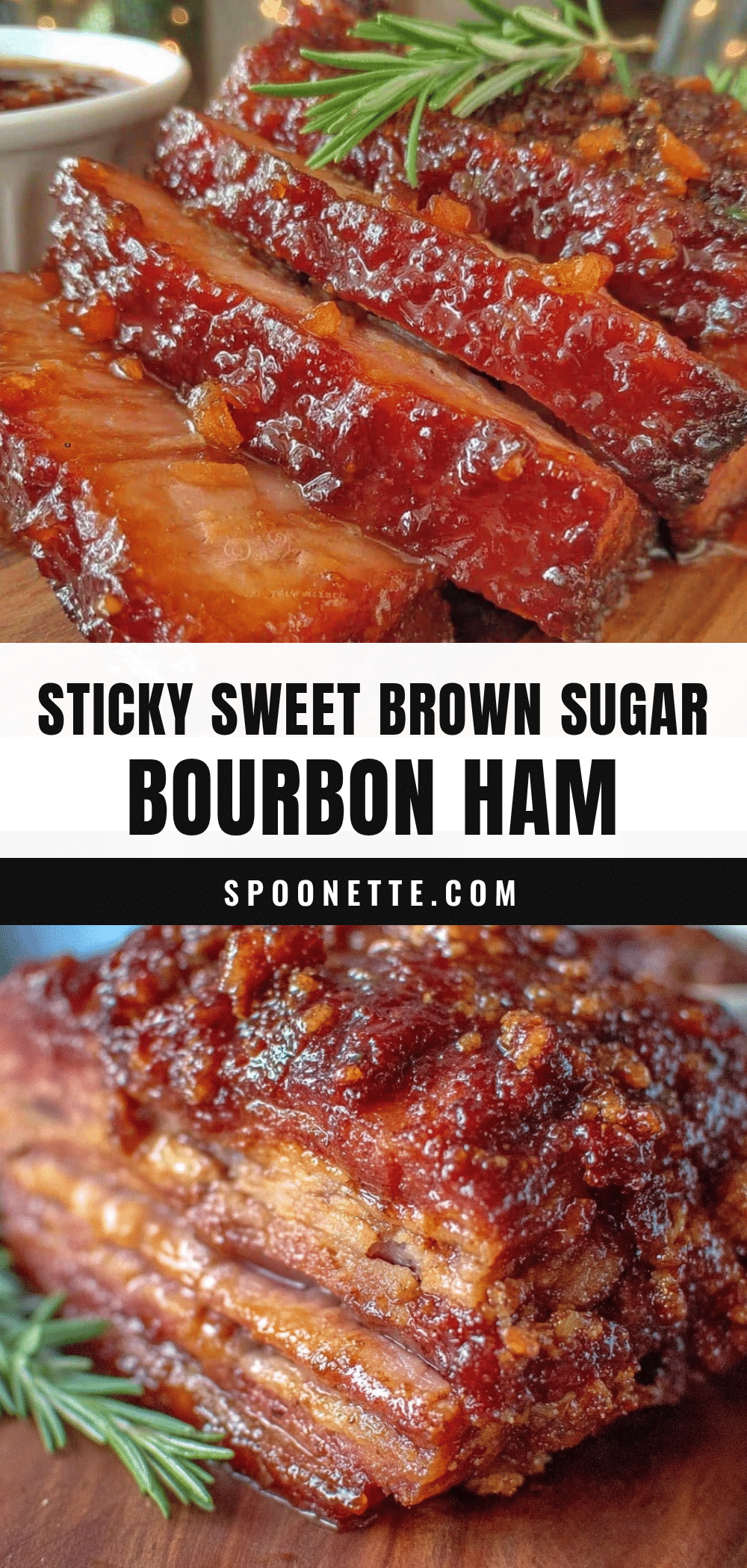 brown sugar bourbon glazed ham slow cooker recipe recipe