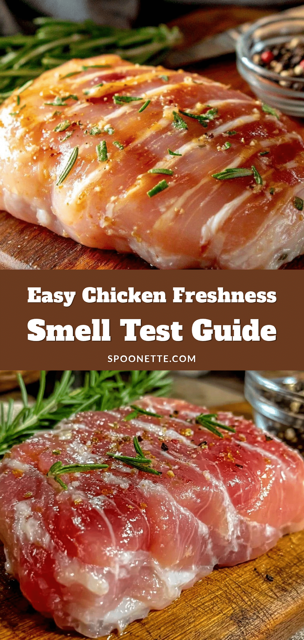 chicken freshness smell test recipe