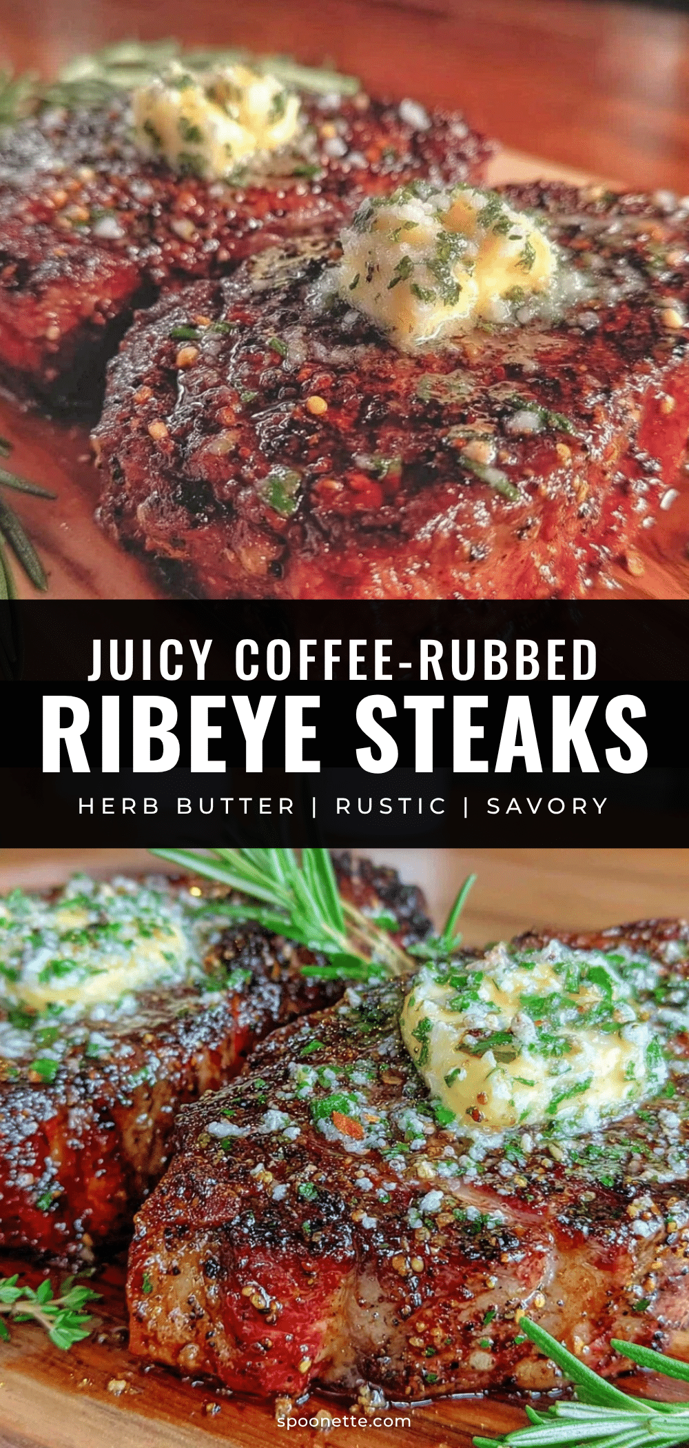 coffee-rubbed ribeye steak recipe