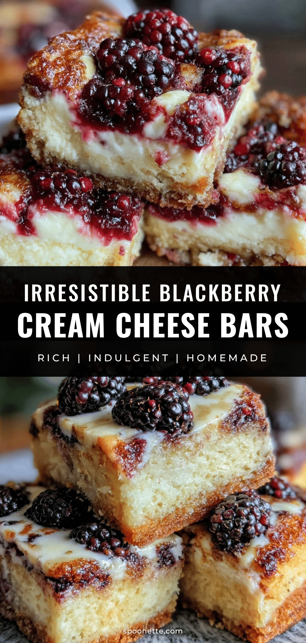creamy blackberry cream cheese coffee cake bars recipe