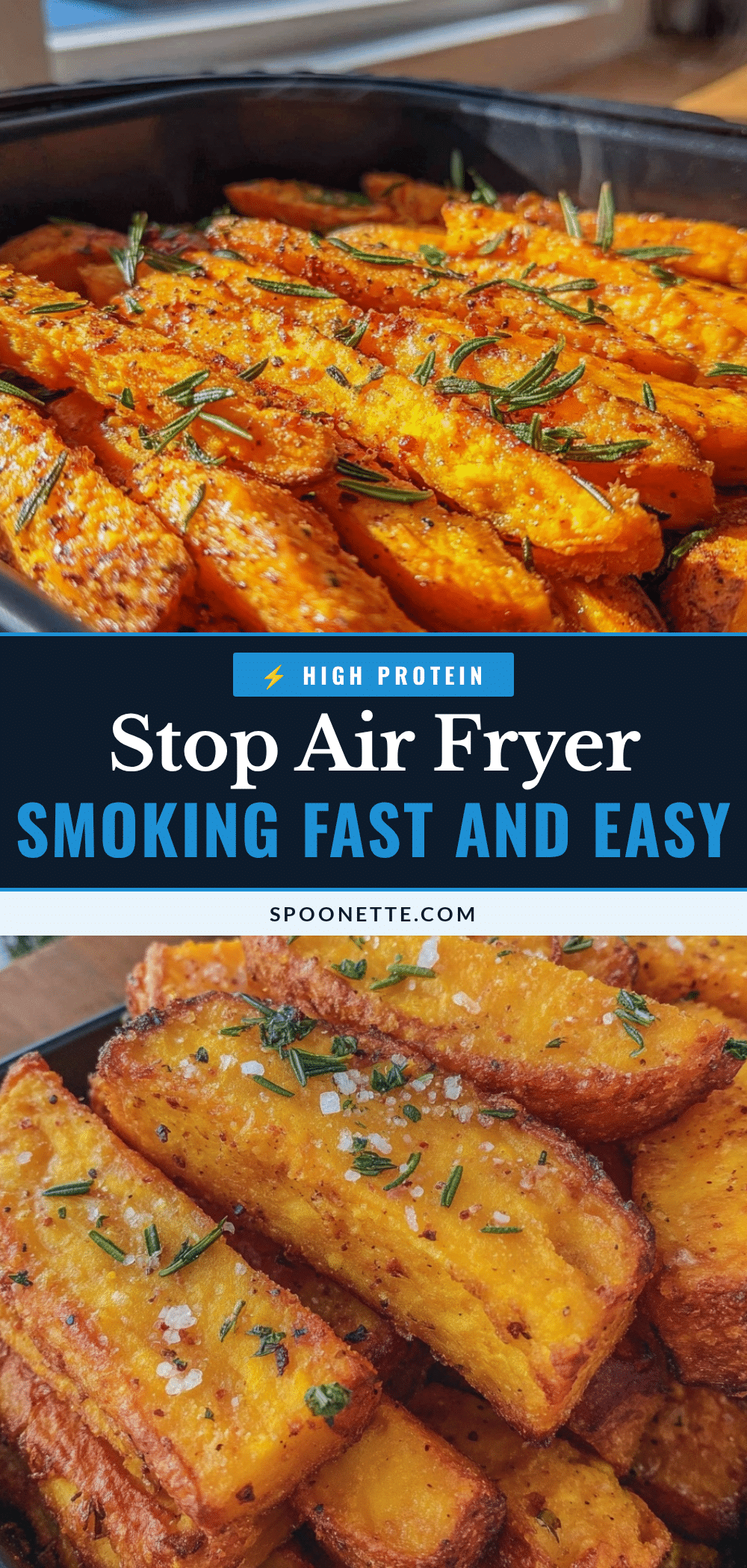 easy air fryer smoking fix recipe