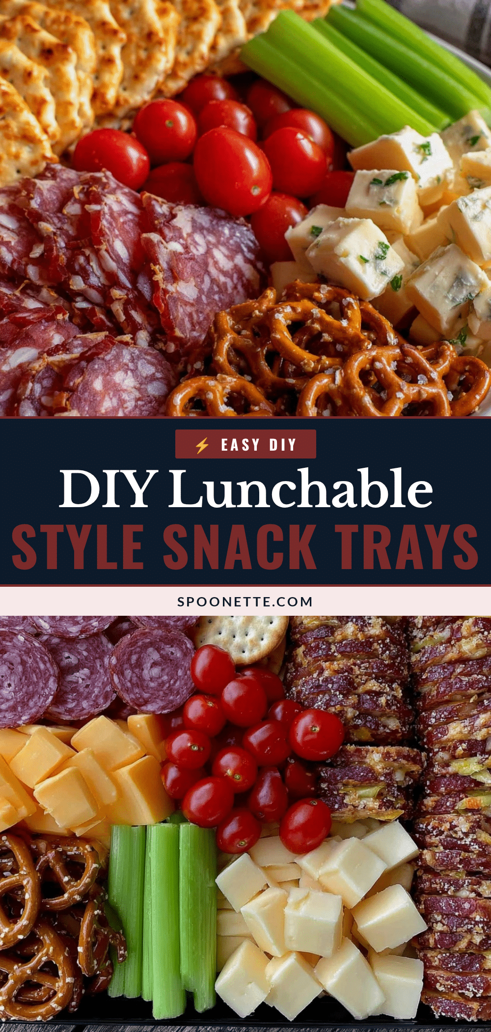 easy diy lunchable style snack trays recipe