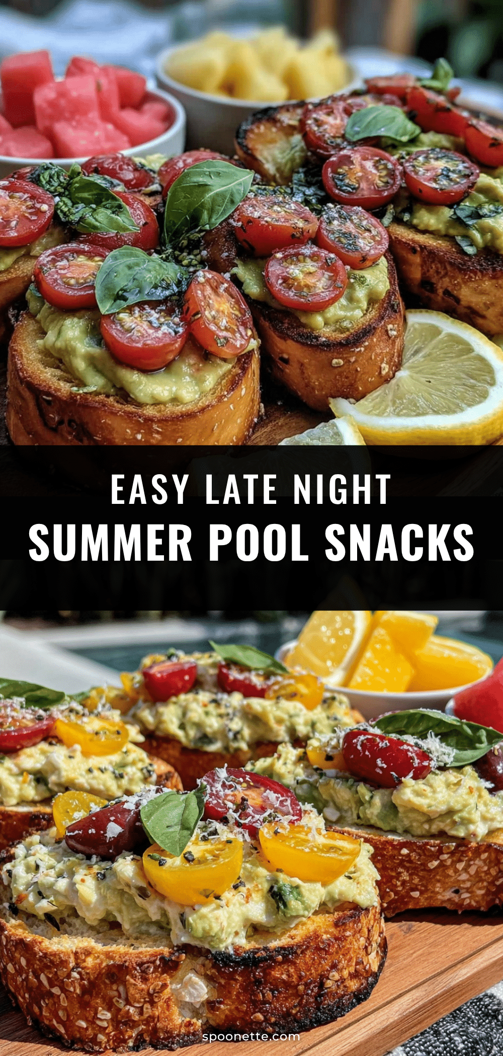 easy late night summer snacks recipe