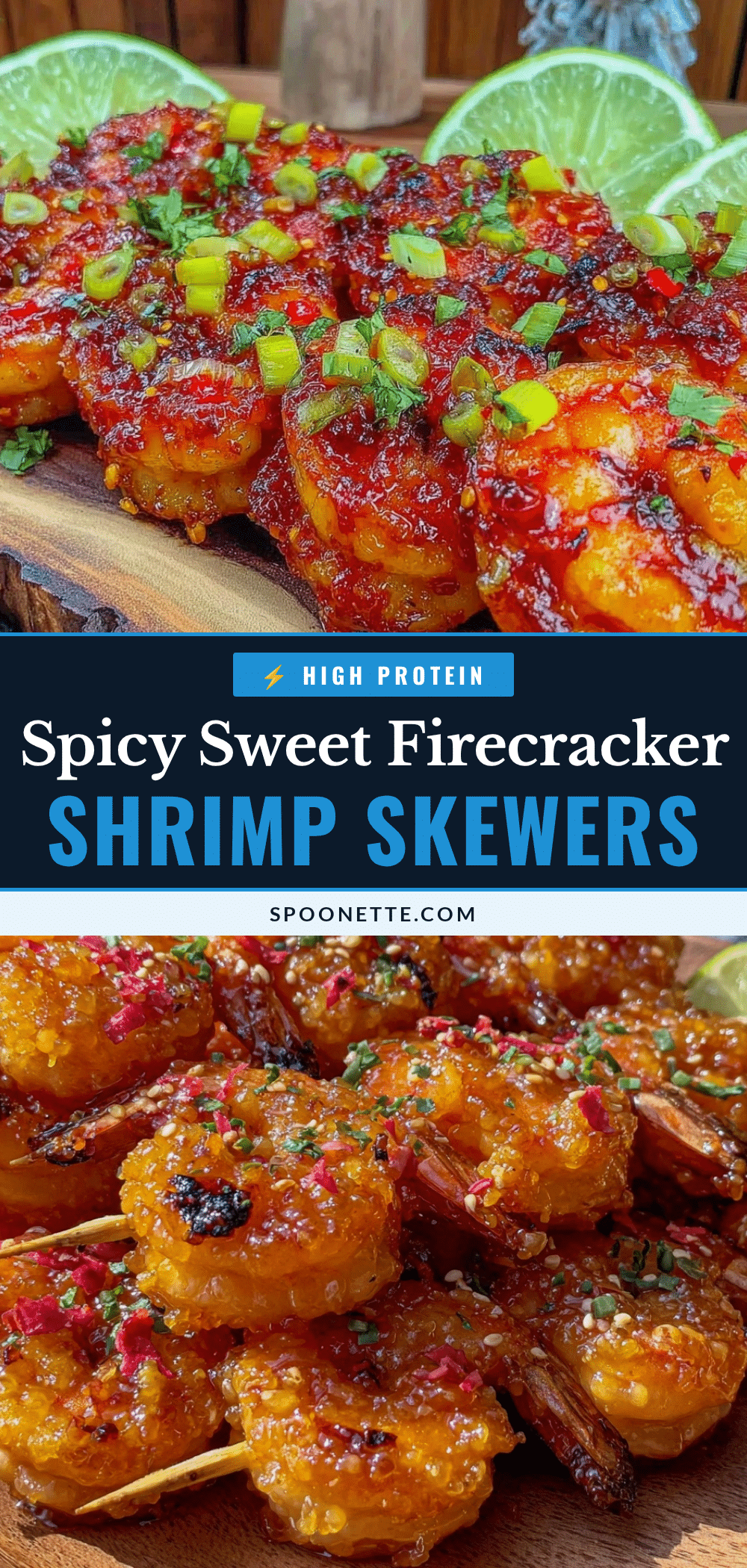 firecracker shrimp skewers recipe