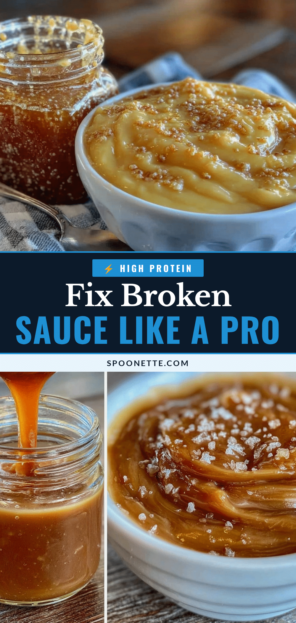 fix broken sauce recipe