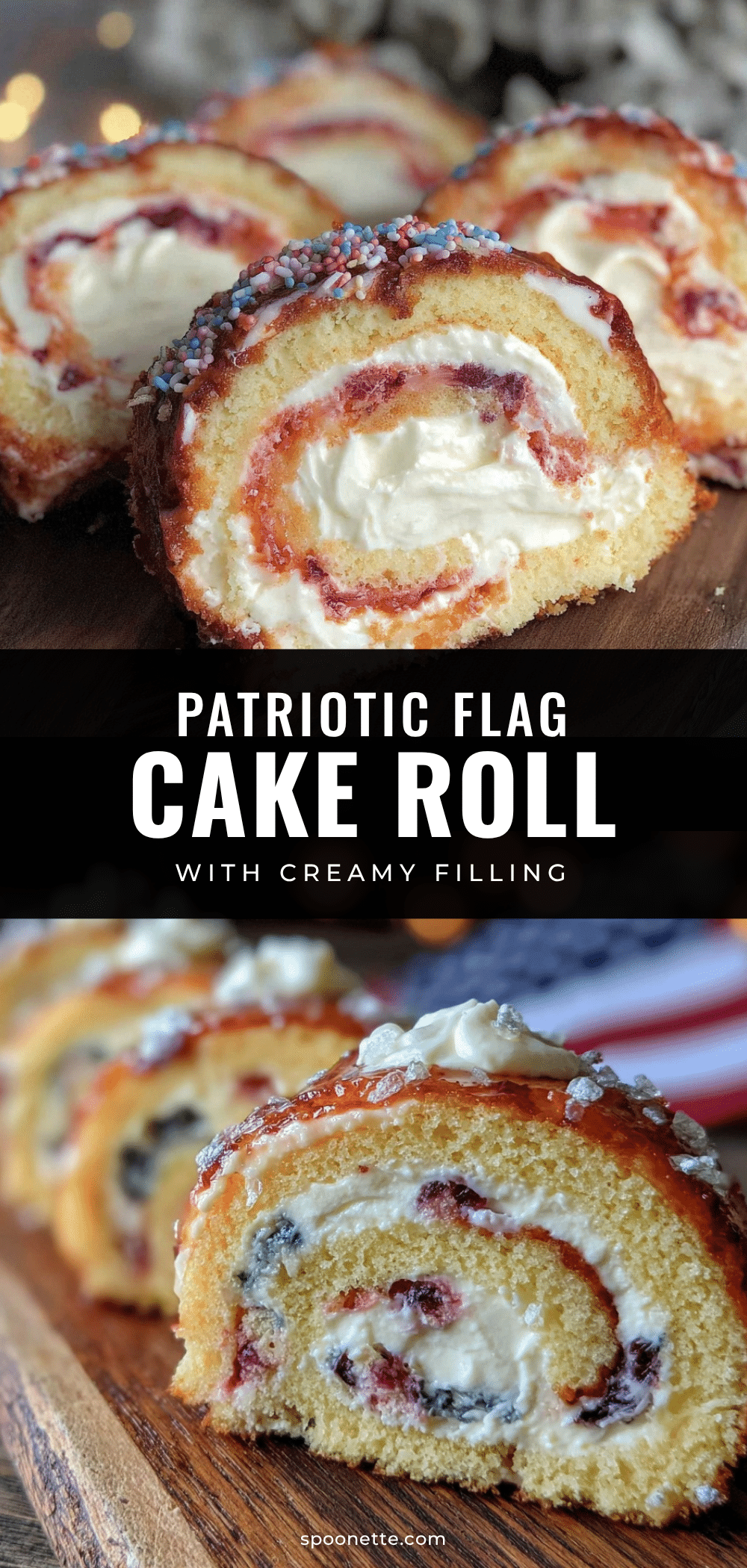flag cake roll recipe