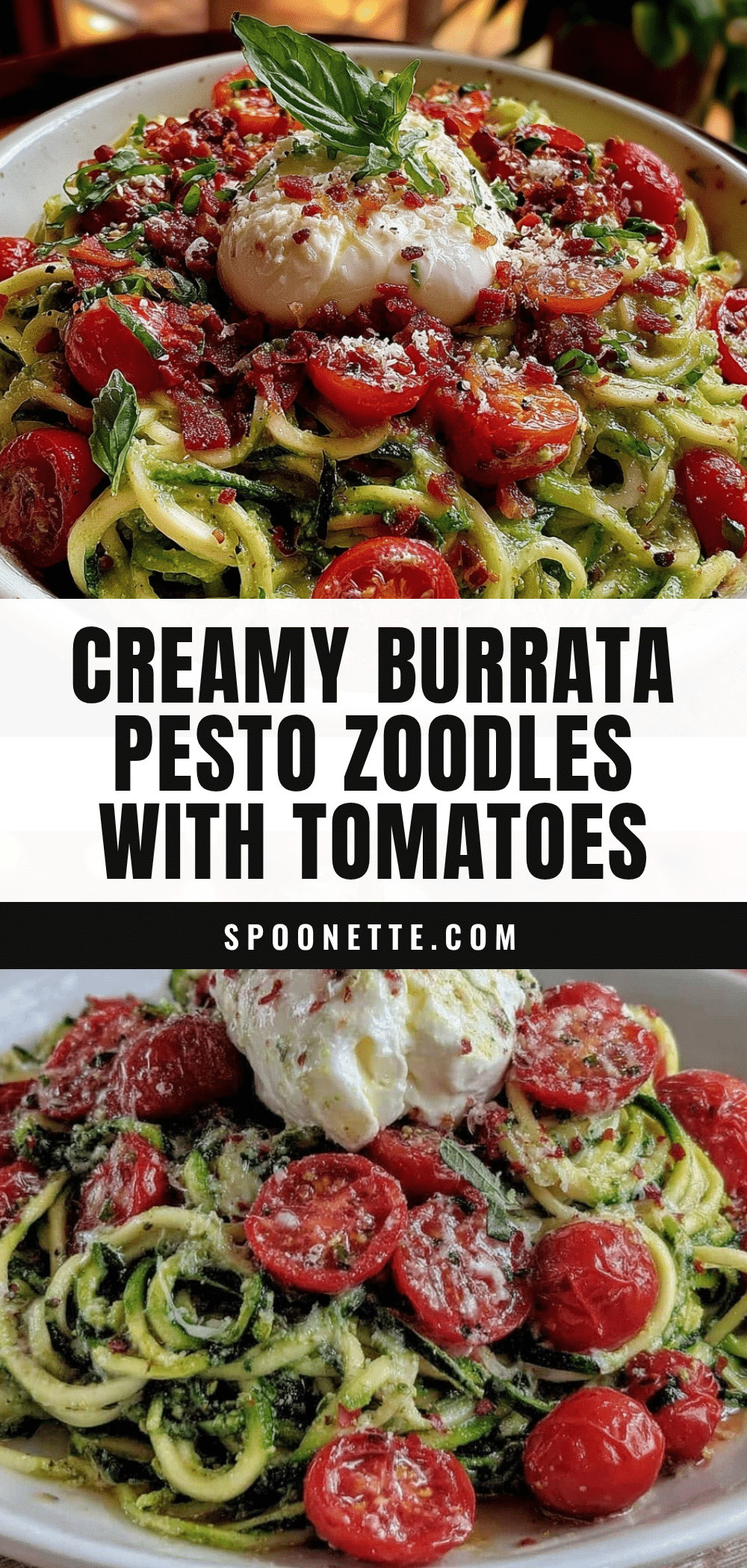 fresh pesto zoodles recipe recipe