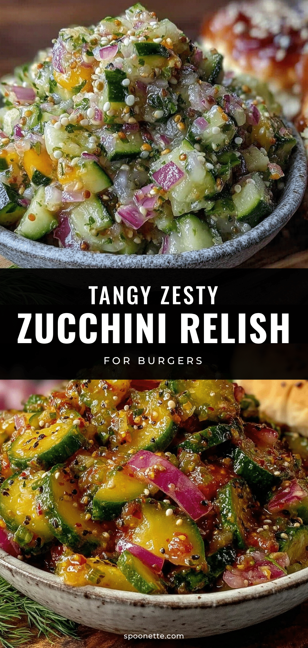 fresh zesty zucchini relish recipe