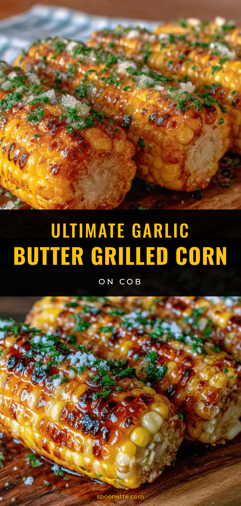 garlic butter grilled corn on the cob recipe