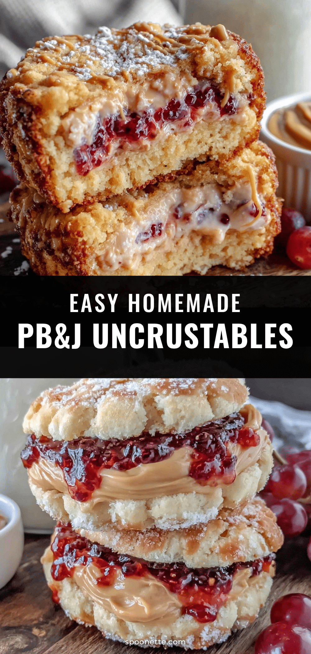 homemade pb&j uncrustables recipe