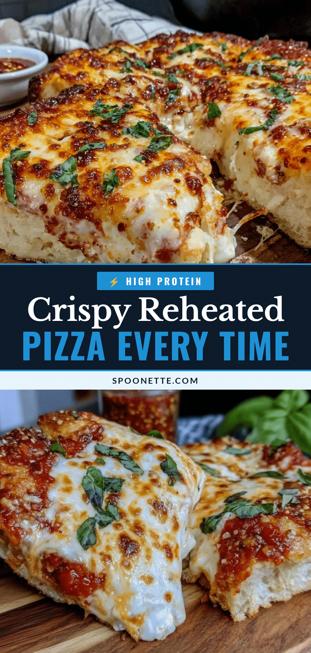 how to reheat pizza recipe