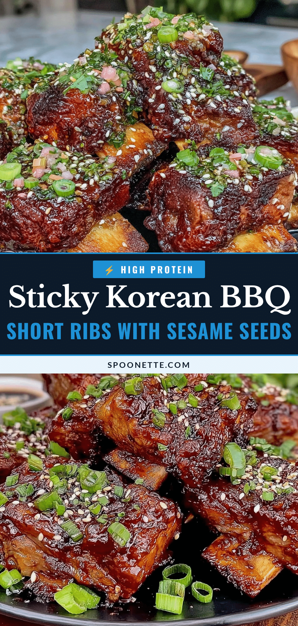 Korean BBQ short ribs recipe