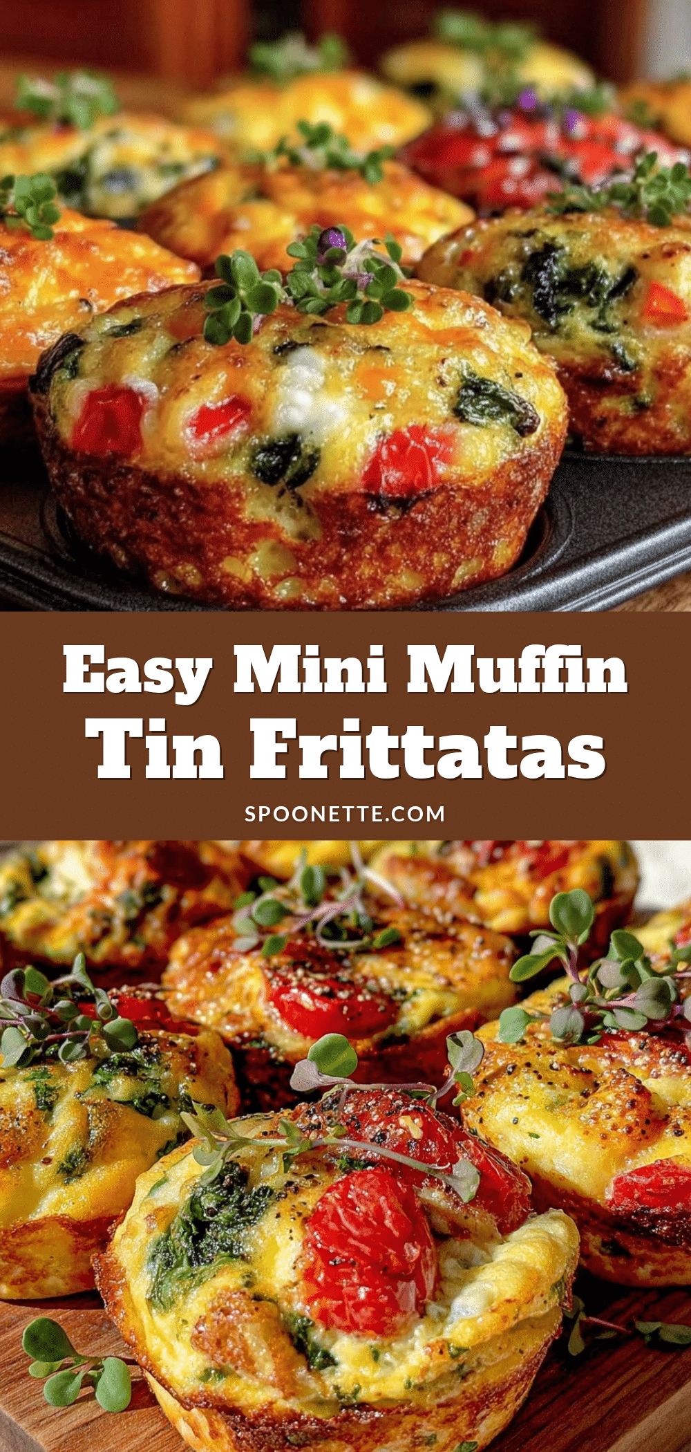 mini muffin tin frittatas recipe
