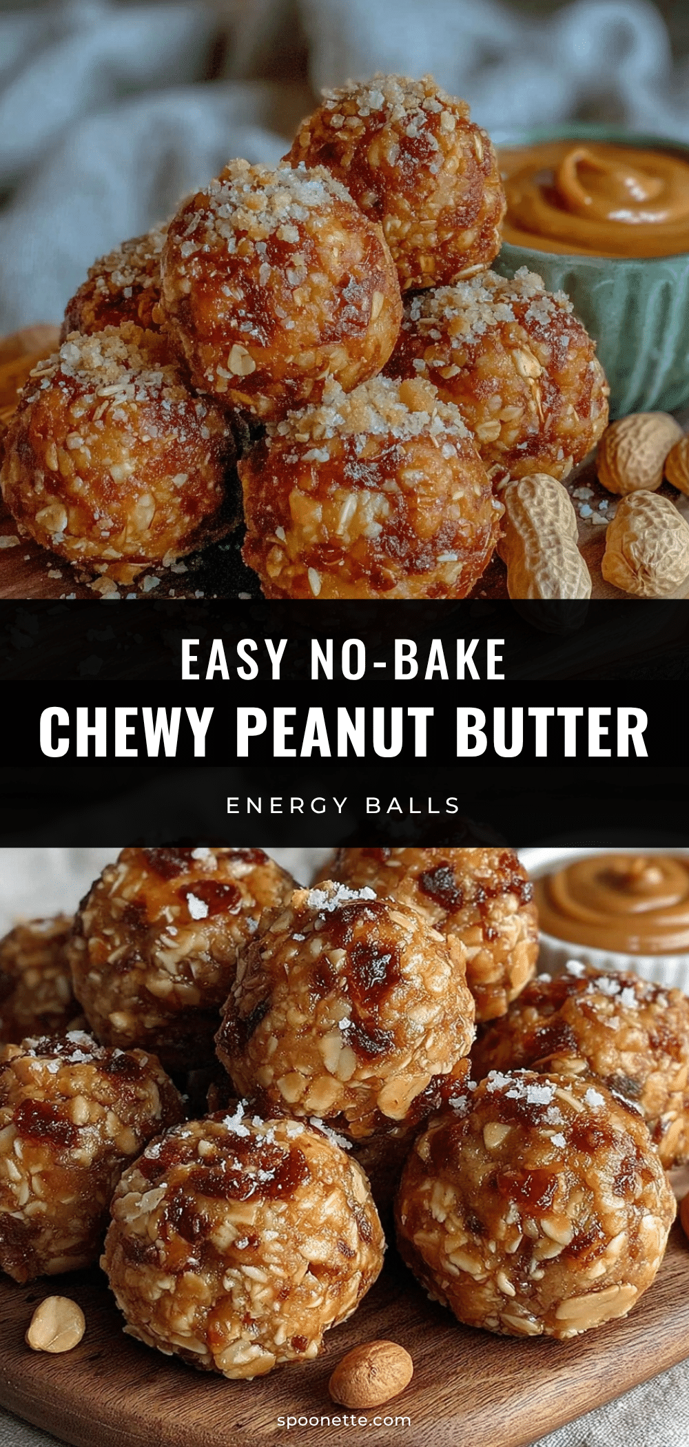 no-bake peanut butter energy balls recipe