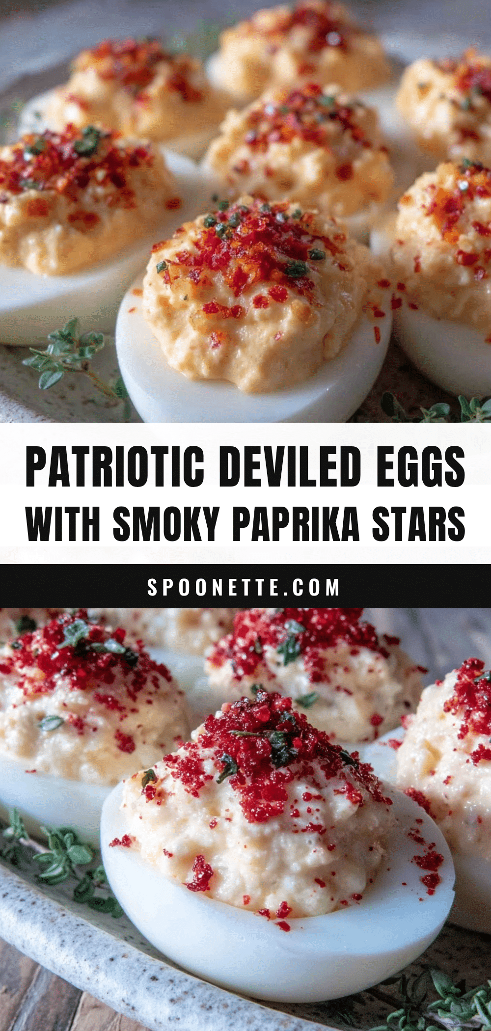 patriotic deviled eggs recipe recipe