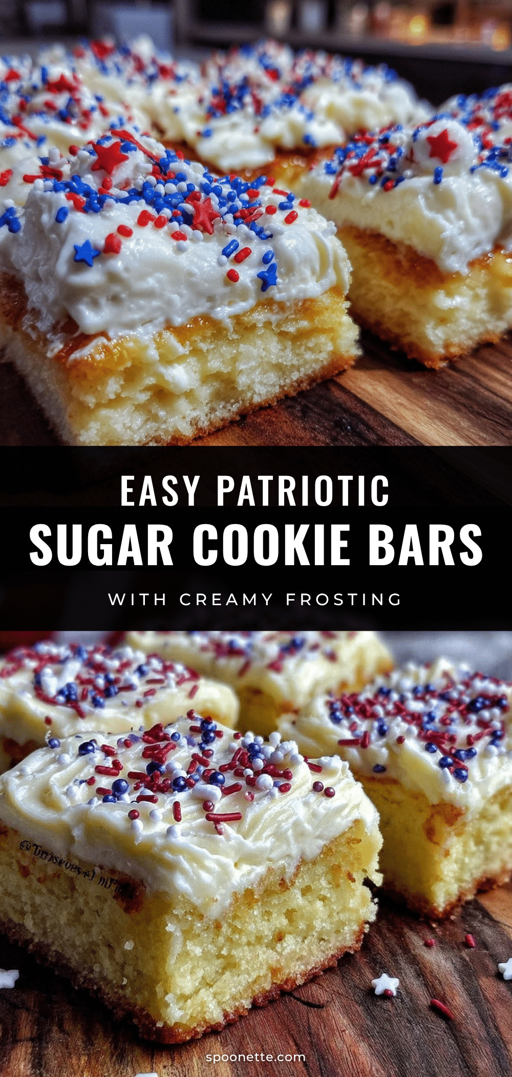 patriotic sugar cookie bars recipe