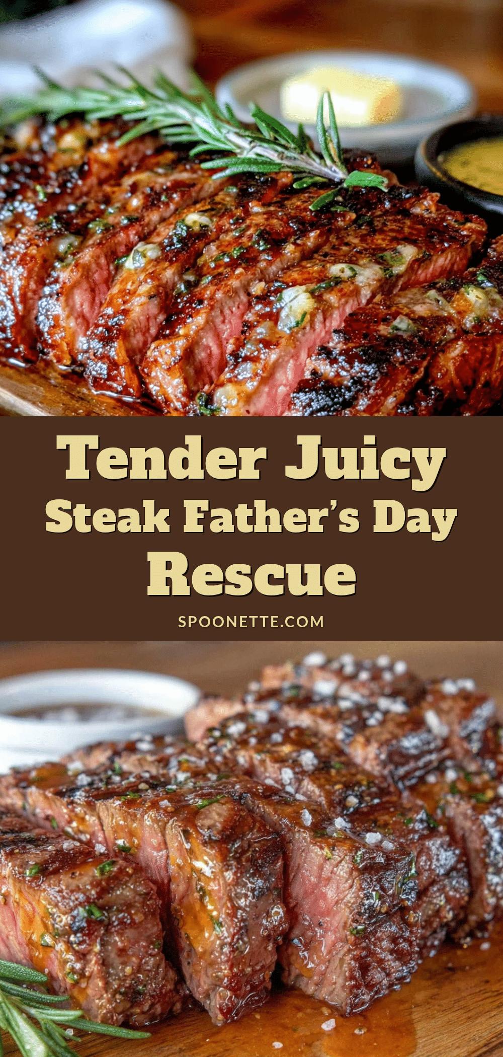 Tender Fathers Day Rescue Steak Recipe recipe