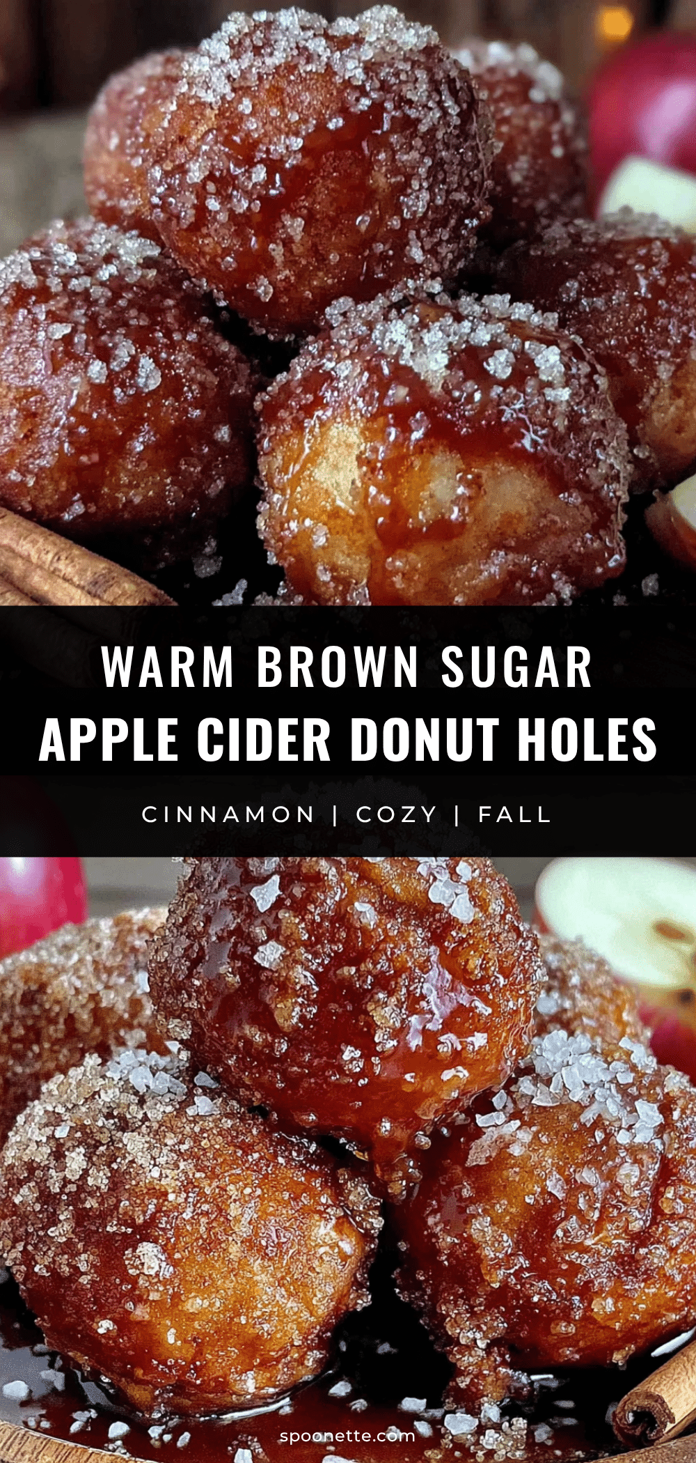 apple cider donut holes recipe