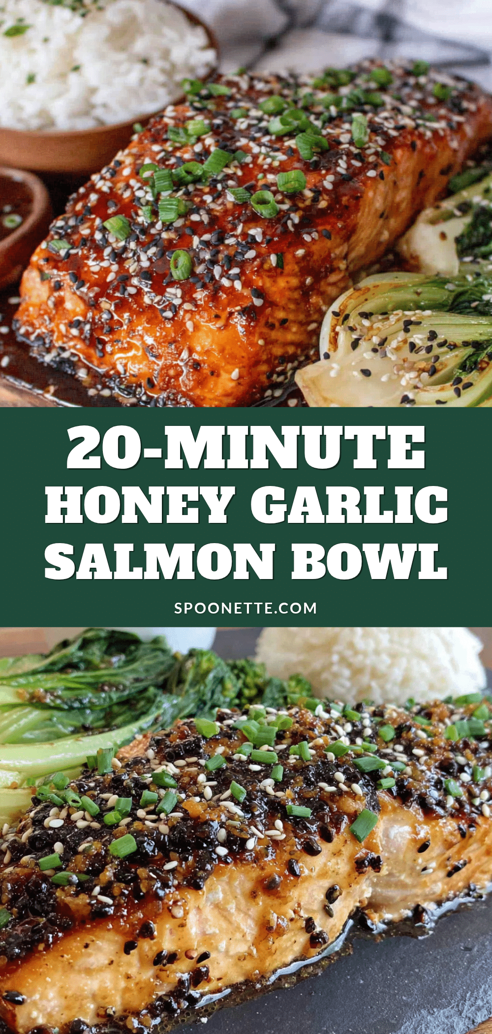 honey garlic salmon recipe