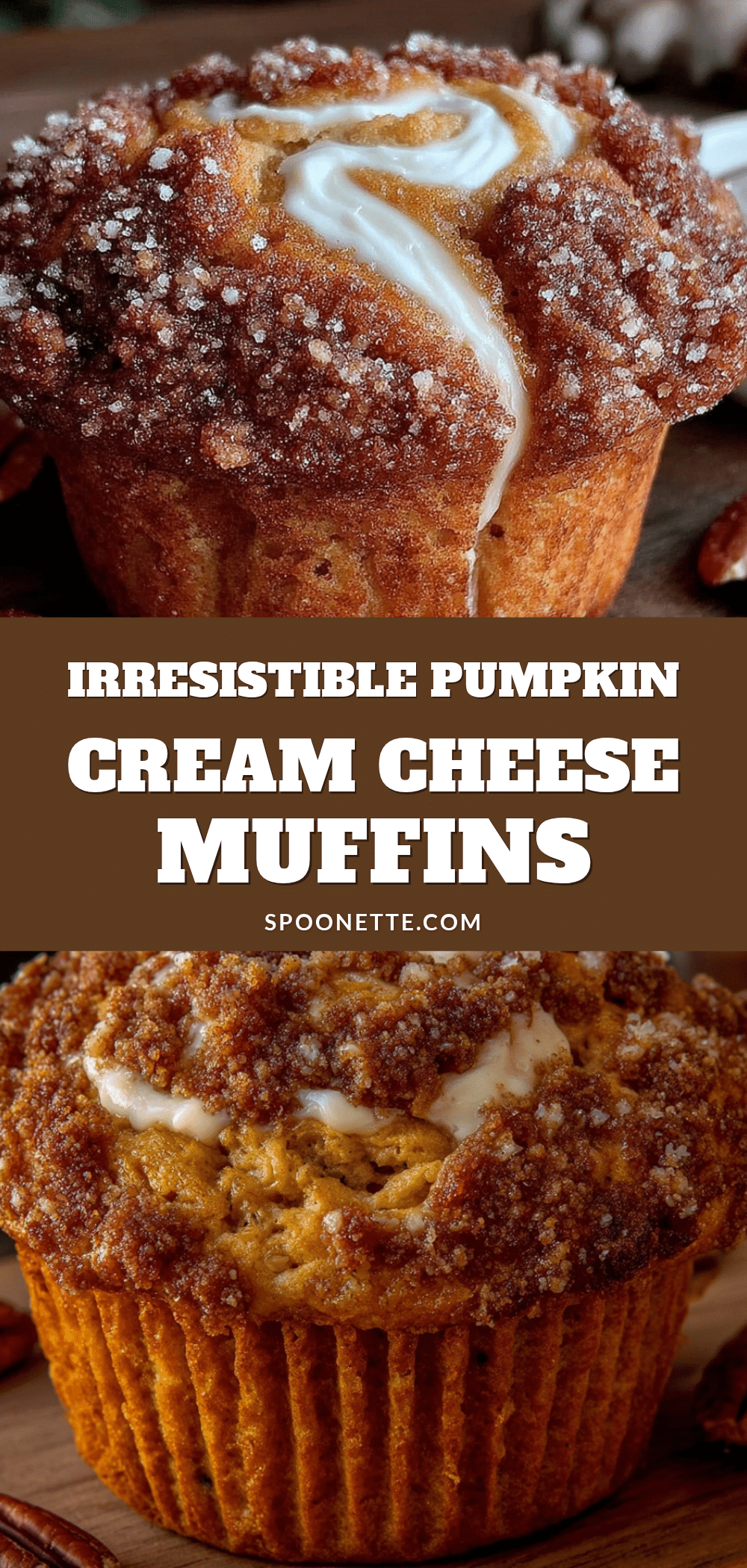 pumpkin cream cheese muffins recipe