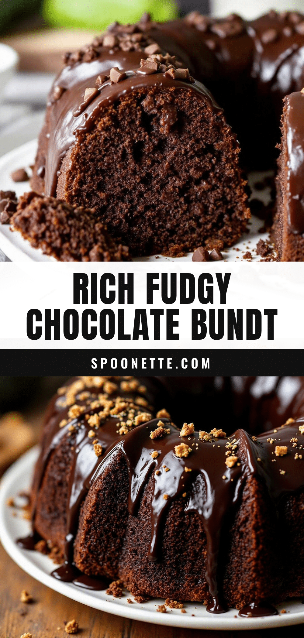 chocolate zucchini bundt cake recipe