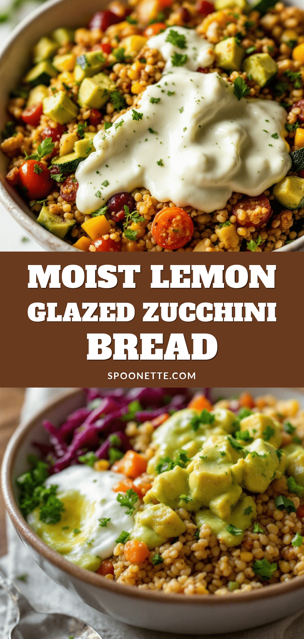 lemon glazed zucchini bread recipe