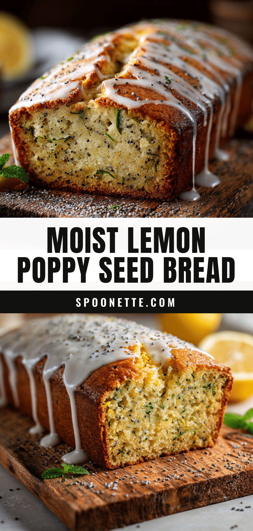 lemon poppy seed zucchini bread recipe