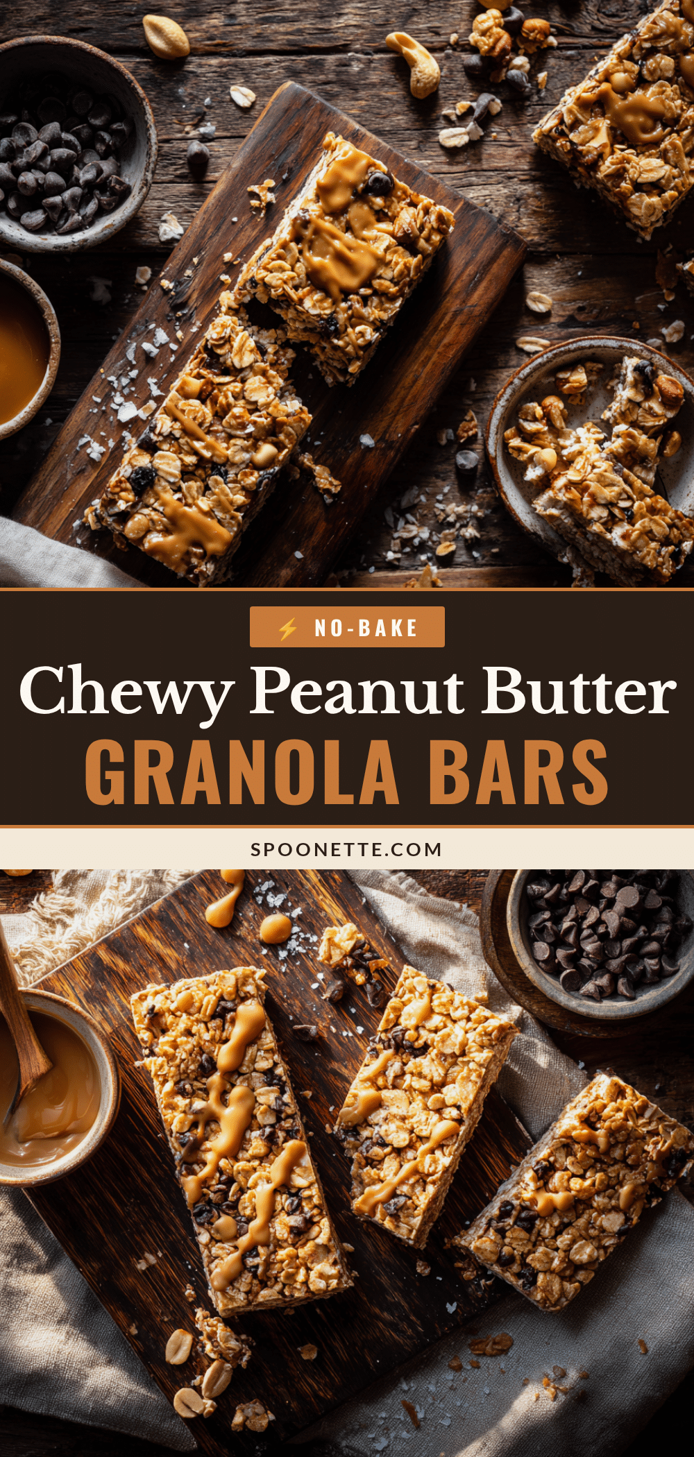 no-bake peanut butter granola bars recipe